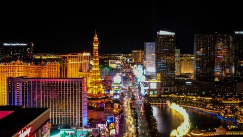 Las Vegas blvd street sign - Las Vegas, Stock Video