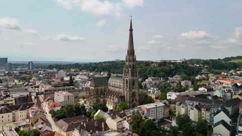 Aerial View at Linz Video stock 278362200
