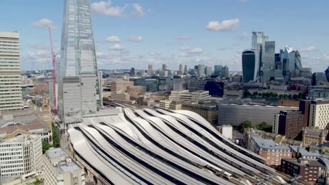 Aerial View of London 库存影片 165300535