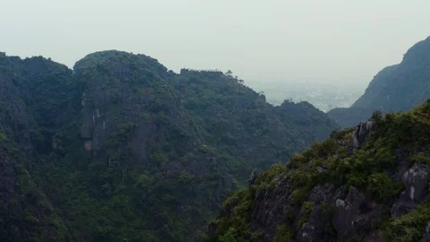 Aerial View Of The Lying Dragon Stock Footage 98125149
