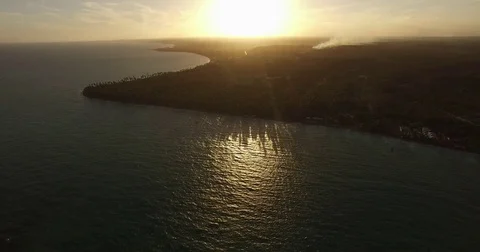 Aerial View of Maceio Coastline, Alagoas, Brazil Stock Footage 73681253