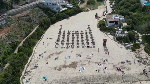 Aerial View of Majorca Spain Vídeo Stock 242899364
