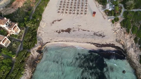 Aerial View of Majorca, Spain Vídeo Stock 244354291