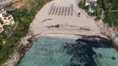 Aerial View of Majorca, Spain Vídeo Stock 244354315