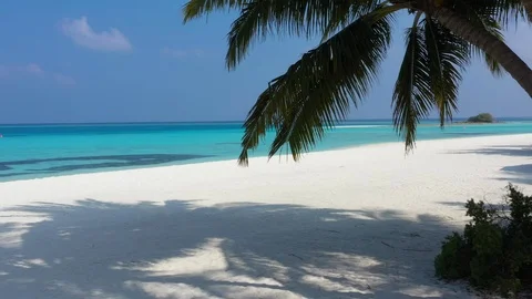 Aerial view of Maldives Stock Footage 102425974