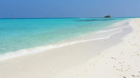 Aerial view of Maldives Video stock 102428067