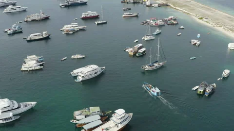 Aerial view Maldives. Stock Footage 143123579
