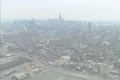 Aerial view of Manhattan from the Hudson River Footage