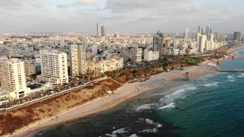 Aerial view of megalopolis Stock Footage 111428314