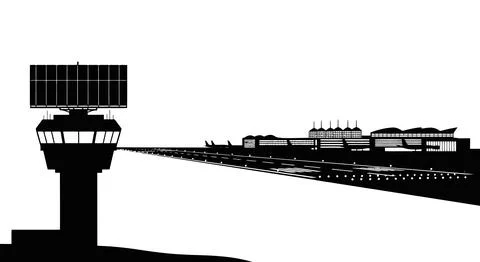 Aerial view of a modern cargo ship loaded with shipping containers Stock Illustration