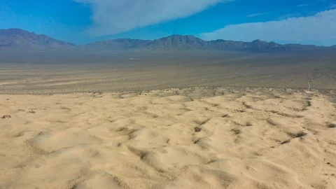 Aerial View of the Mojave Desert Stock Footage 127005586