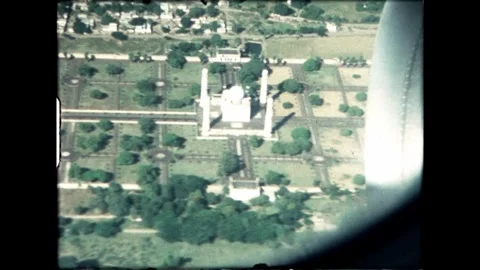 Aerial View of a Monument Stock Footage 277976330