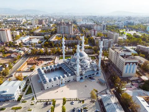 Aerial view of the Mosque Fotos de archivo