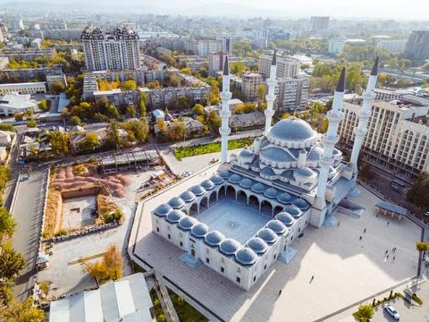 Aerial view of the Mosque Fotos de archivo