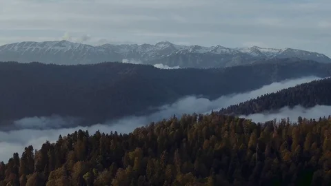 Aerial view mountain Stock Footage 81106629