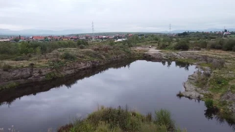 Aerial view mountain forest Stock-Footage 212331814