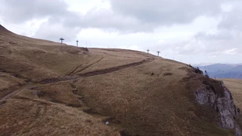 Aerial view mountain forest Stock-Footage 217439794