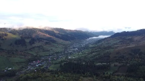 Aerial view mountain forest Stock-Footage 217441164