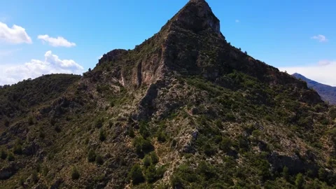 Aerial view of the mountain range Stock Footage 241516208