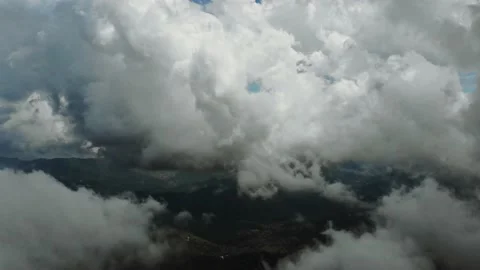 Aerial view of a mountain in Veneto. Stock Footage 154650796