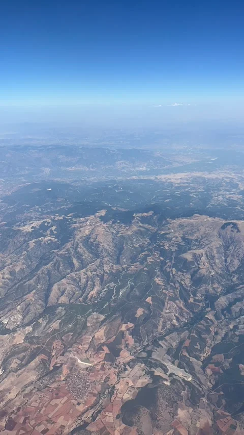 Aerial view of mountains and forests Stock Footage 337189296