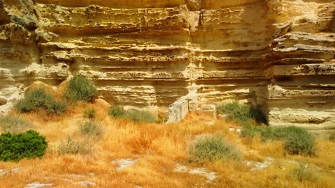 Aerial view of mountains, fields, forests and roads in Cyprus. Video stock 190057276