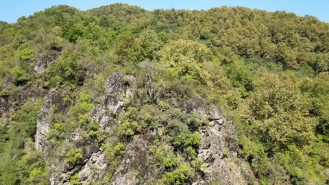 Aerial view mountains Stock Footage 240786578