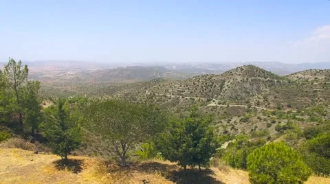 Aerial view of mountains landscape Stock Footage 64708451