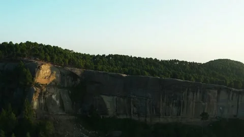 Aerial view of mountains at Panjpeer rocks Pakistan Stock Footage 221581618
