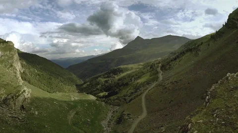 Aerial view of mountains. Spain Stock Footage 50442013