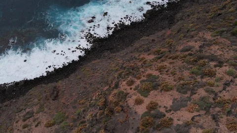 Aerial view - the movement of the camera drone upwards, the view opens to the Stock Footage 109197149