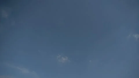 Aerial view of the movements of clouds at the blue sky Video stock 221704787