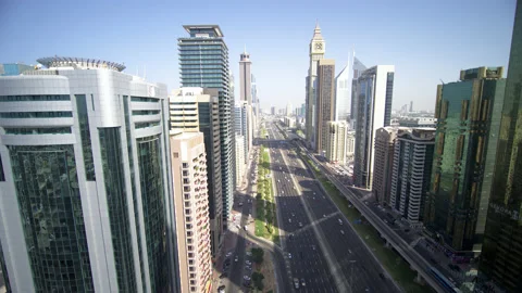 Aerial view of Museum of The Future Stock Footage 170895944