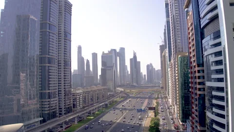 Aerial view of Museum of The Future Stock Footage 170896062