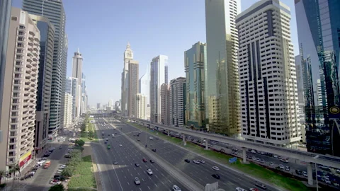 Aerial view of Museum of The Future Stock Footage 170896251