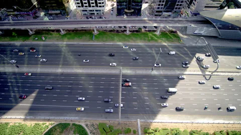 Aerial view of Museum of The Future Stock Footage 170896392