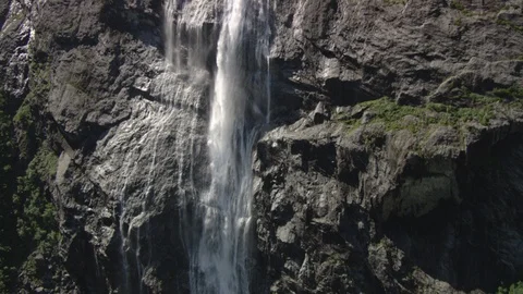 Aerial View of Nature in Eikesdalen Valley, Norway Stock Footage 87698969