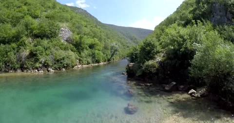 Aerial view of the nature Stock Footage 66466083