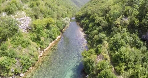 Aerial view of the nature Stock Footage 66468136