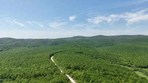 Aerial view of the nature Stock Footage 308873840