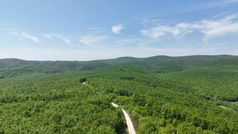 Aerial view of the nature Stock Footage 308873843