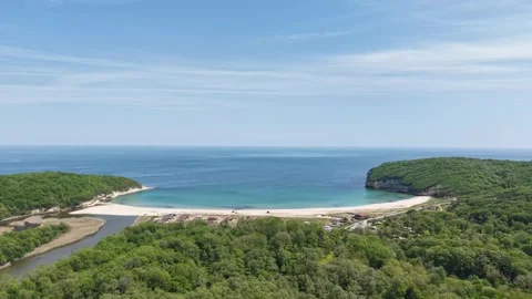 Aerial view of the nature Stock Footage 308873890