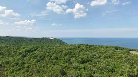 Aerial view of the nature Stock Footage 308873933