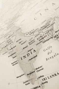 Aerial view of Nepal Stock Photos