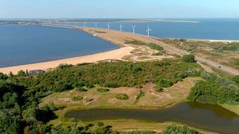 Aerial view of The Netherlands. Stock-Footage 275022119