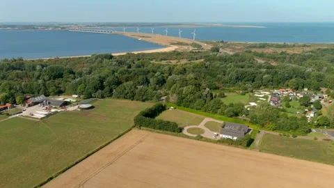 Aerial view of The Netherlands. 스톡 동영상 275288868