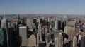 Aerial View of New York City Skyline by day, Midtown Manhattan, USA HD Footage