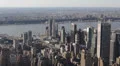 Aerial View of New York City Skyline by day, Midtown Manhattan, USA HD Footage