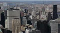 Aerial View of New York City Skyline by day, Midtown Manhattan, USA HD Footage