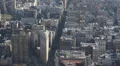 Aerial View New York City Icon Flatiron Building Midtown Manhattan Cars Traffic HD Footage